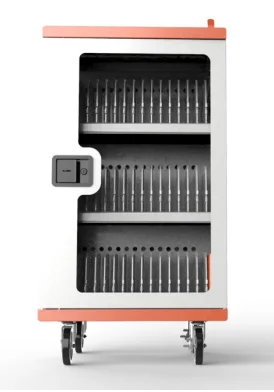 Hot sale China manufacturer  AC 48 ports with casters battery storage and charging lockers station for tablet