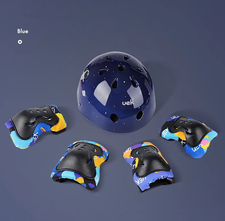 
UEK Promotional custom New Children Kids Safety Helmet Cycling Bike Helmets Kids head protector 