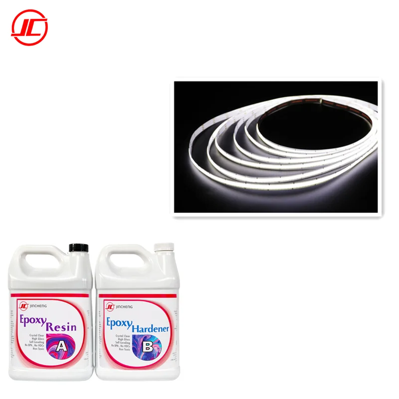 OEM Clear Custom Epoxy Resin Lamps / Epoxy Resin Making Led Light