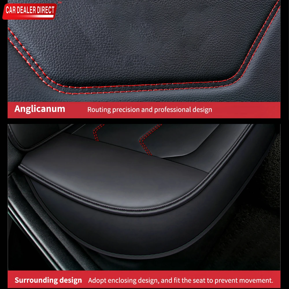 Car Accessories Seat Covers Leather Car Cover Seats Universal PU Leather Car Seat Cover