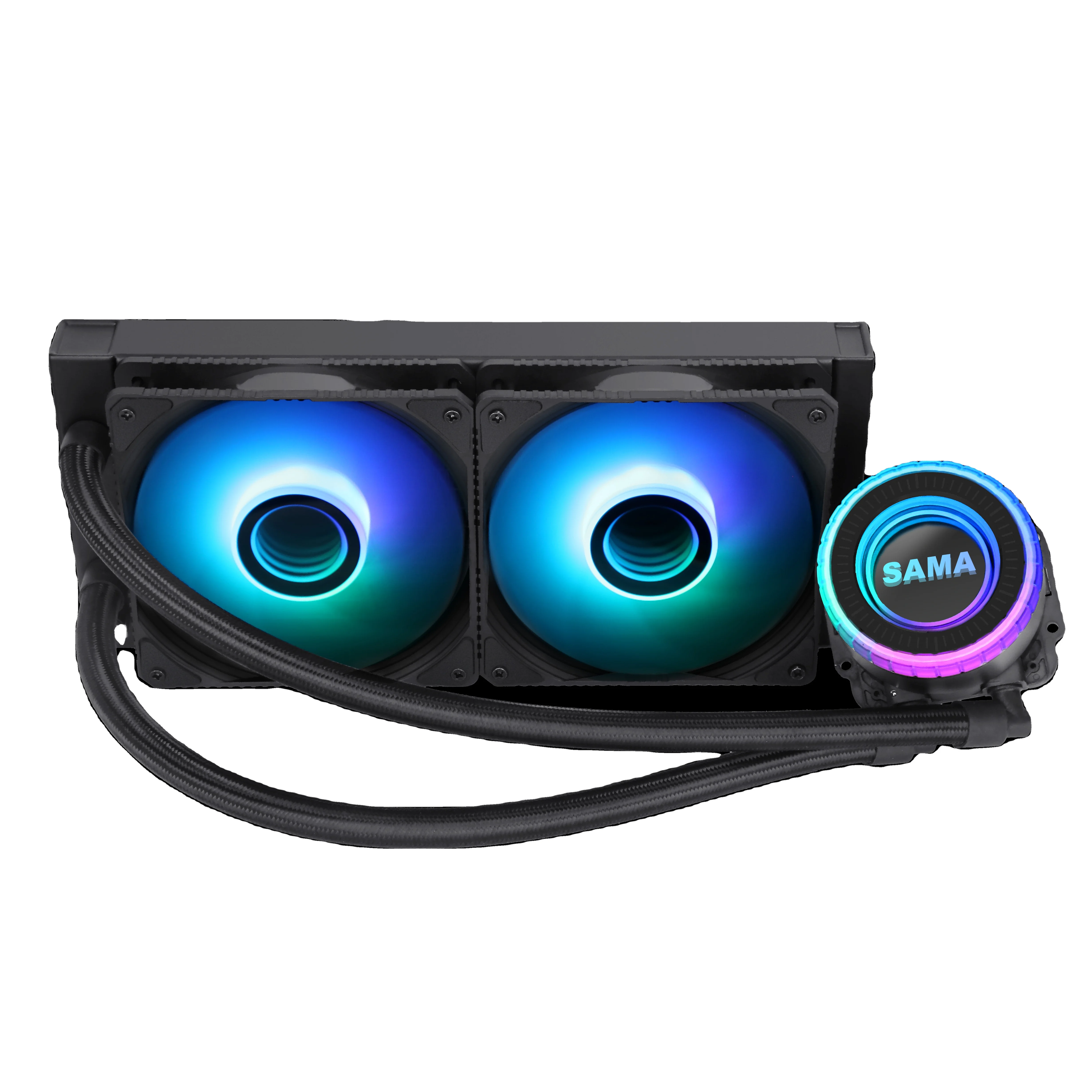 SAMA Wholesale 240mm Radiator Black PC CPU Water Cooling