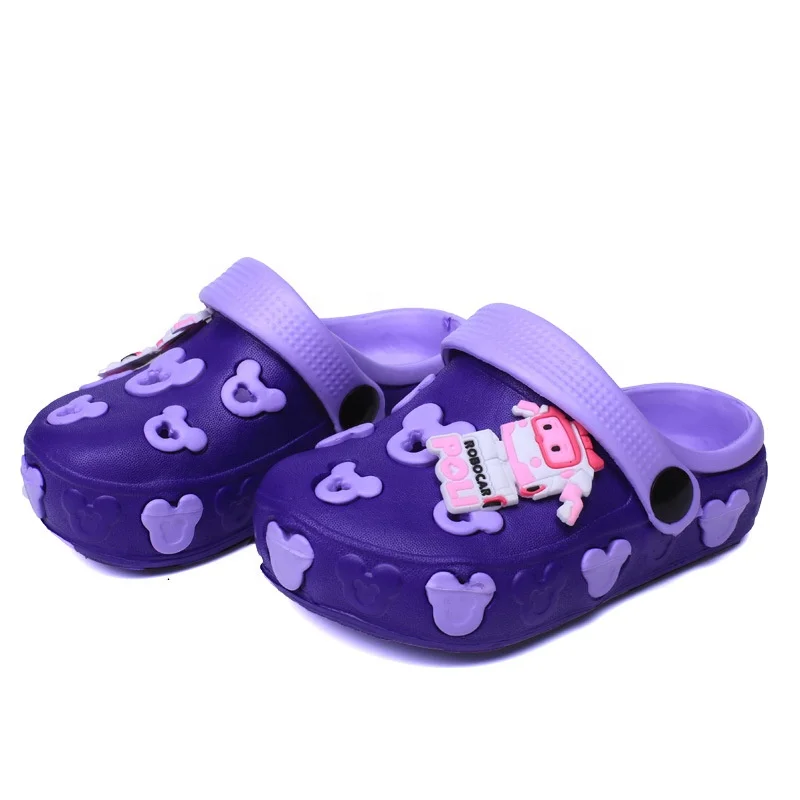 
2020 New Fashion Outdoor Summer EVA Cartoon kids clogs shoe clog sandal Breathable Kids Garden Shoes 