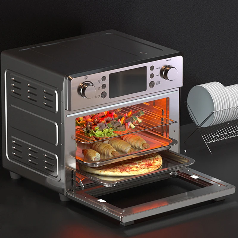 new design 25L  electric air fryer oven without oil With Stainless steel housing
