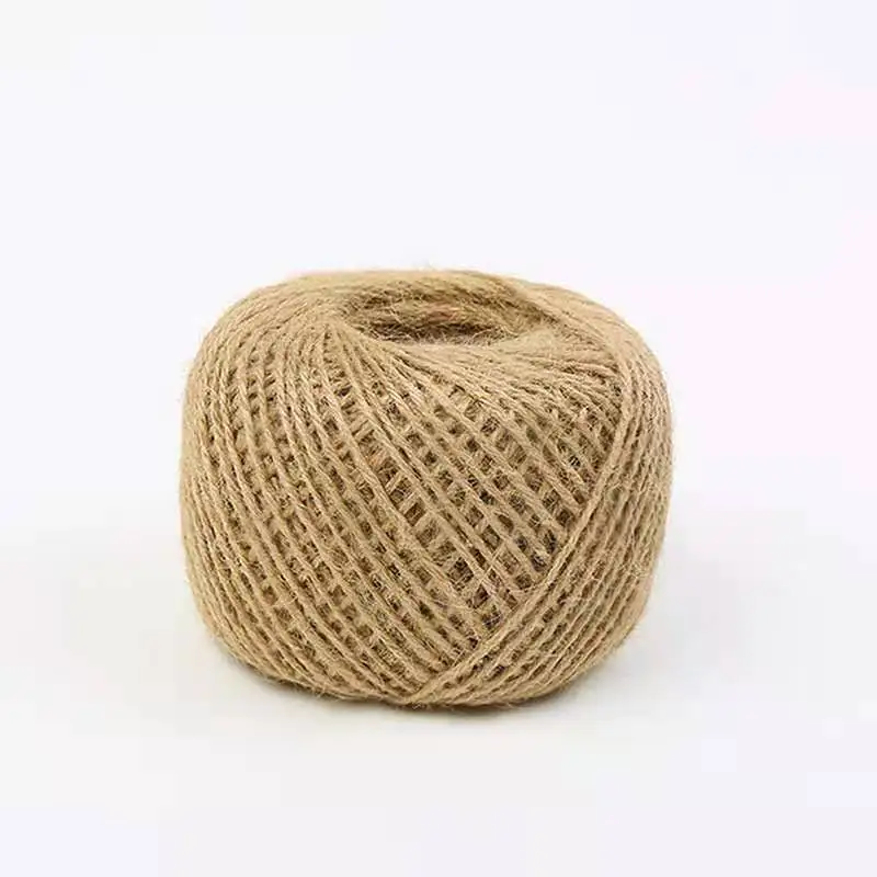 
Factory direct 100% hemp rope 3 strands hemp ball creative handmade DIY woven rope 