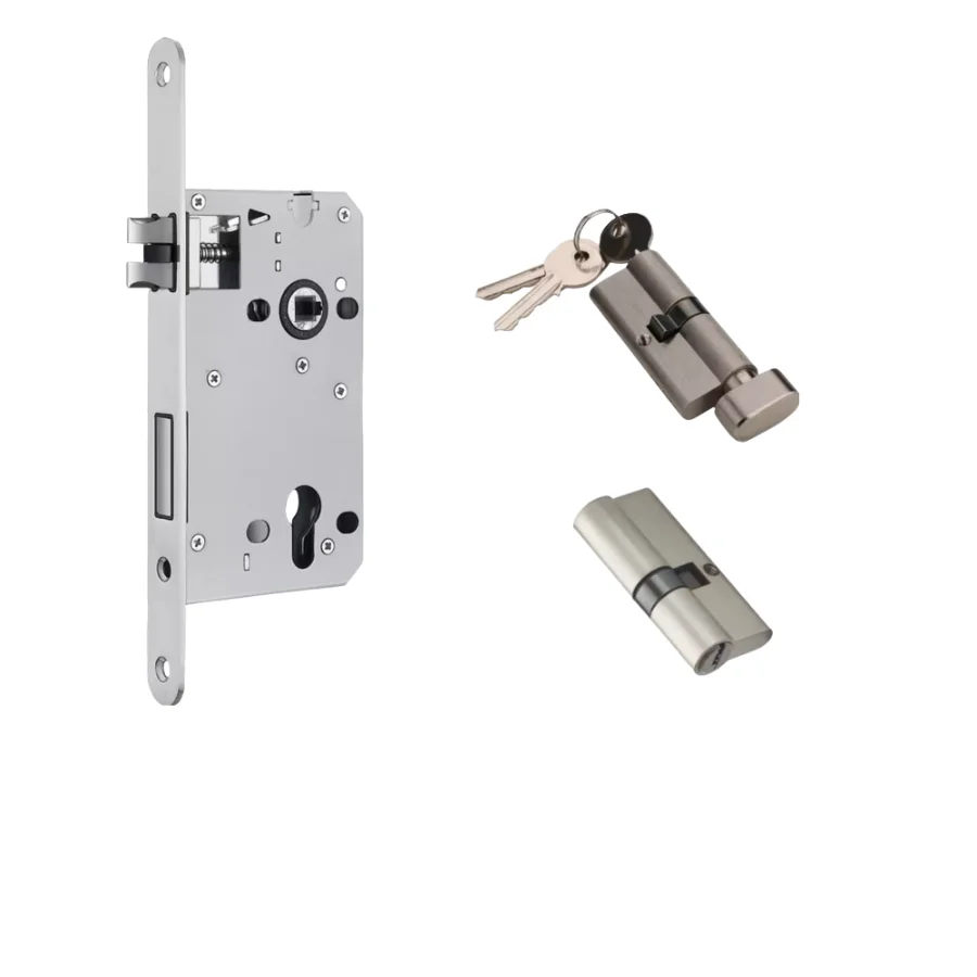 7255 High Quality European Standard Mortise Lock Body For Wooden Door