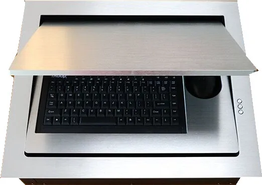 BW Automatic Flip Top Monitor With VGA  / Motorized Screen Lift System