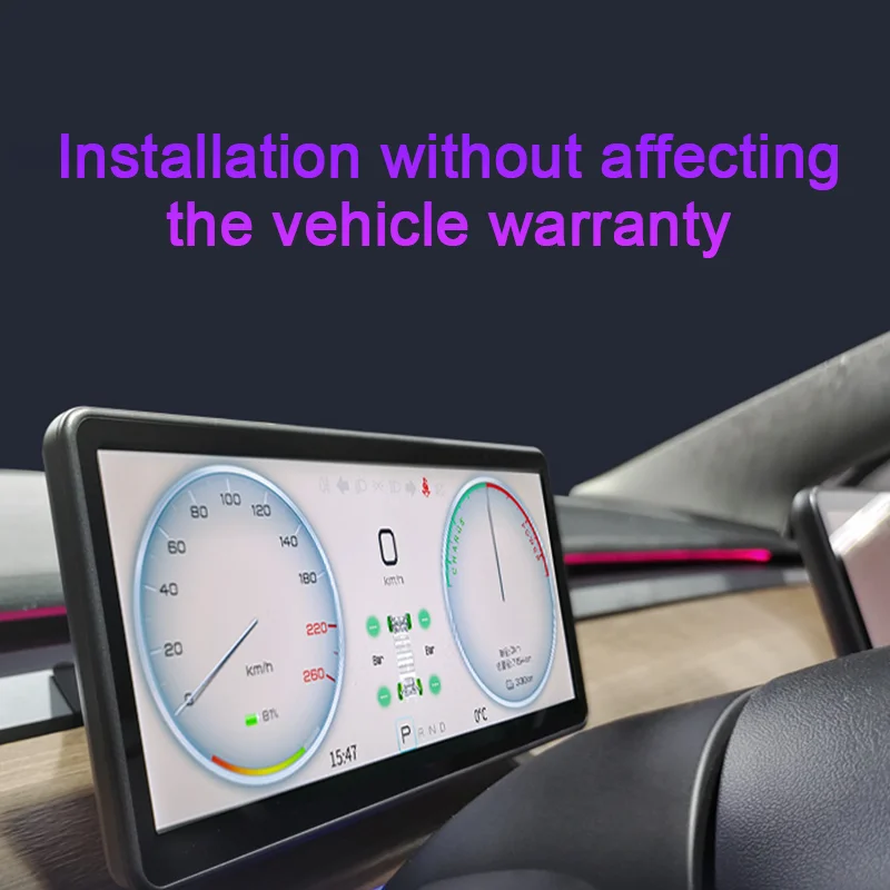 Tesla Android Gps Navigation Wifi Support Split Screen Model 3/Y Dashboard Full Touch Screen Video Player Car Screen Display