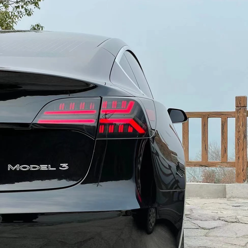 Vstar made LED Tail lights for Tesla Model 3, Model Y  LED tail lamps for tesla,High quality car modify accessories.