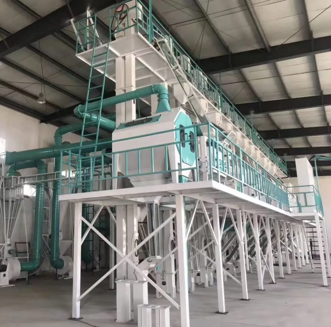 
80TPD Complete Rice Milling Machinery Equipment Processing 