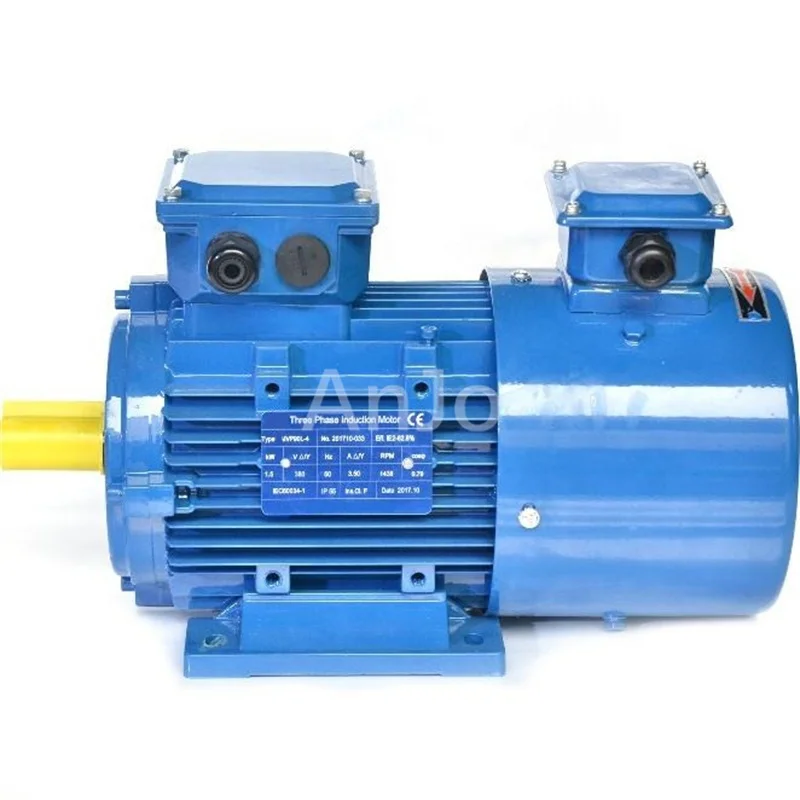 Three Phase Single Phase AC Drive Gear Motor for Hydraulic Pump Shredder