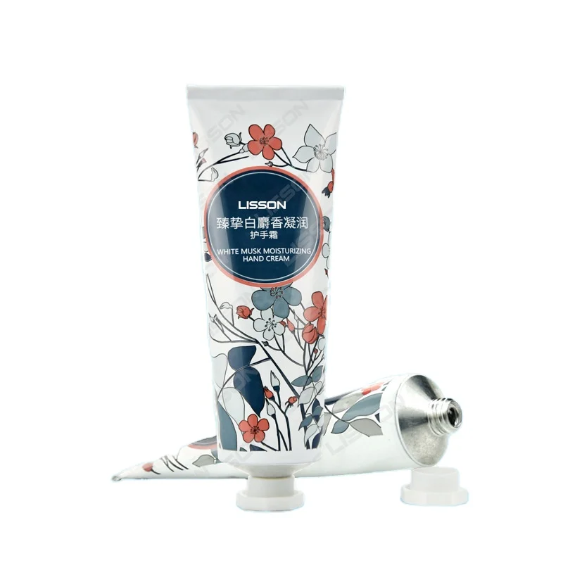 Custom 50ml metal squeeze tubes packaging metal toothpaste tube aluminum empty toothpaste tube