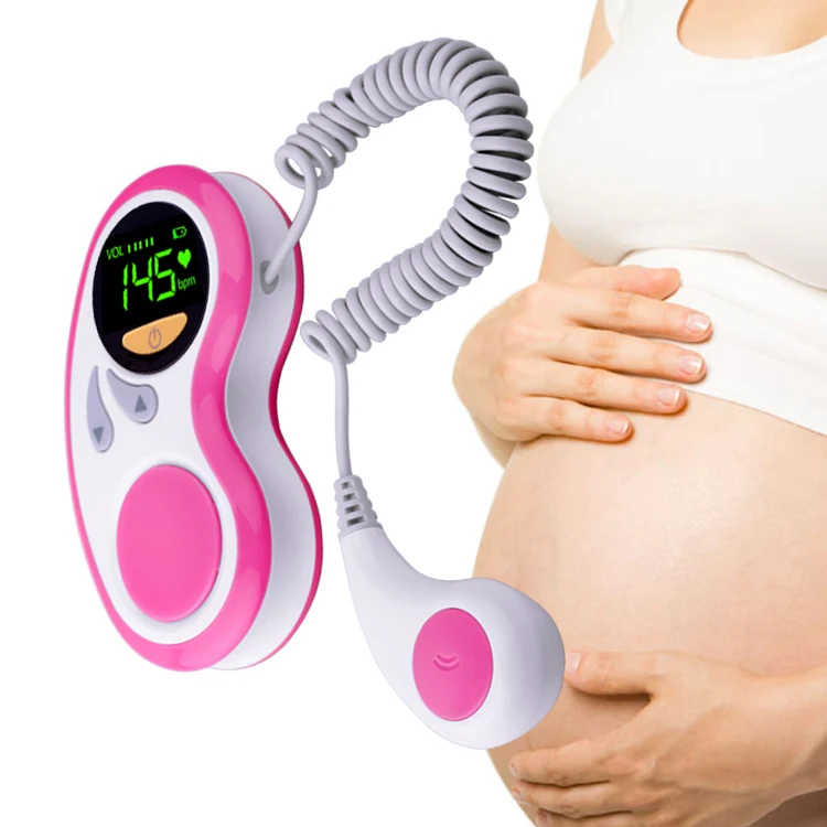  Boxym Factory Household prenatal pocket baby heart beat rate detector ultrasound pregnant doppler fetal