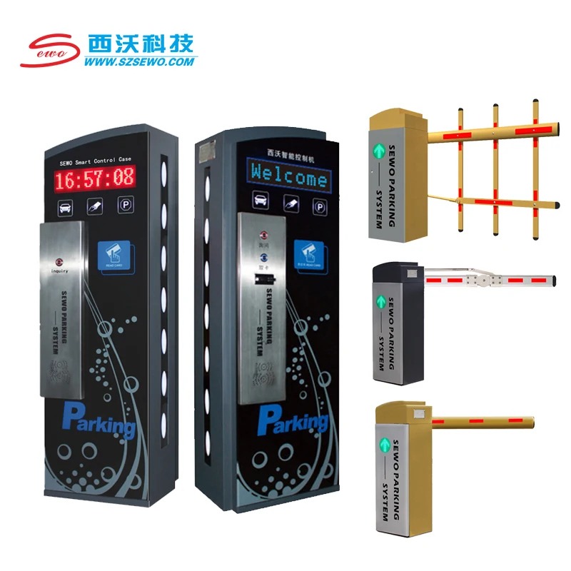 SEWO RS 485 entry and exit payment system parking ticket machine Access Control System