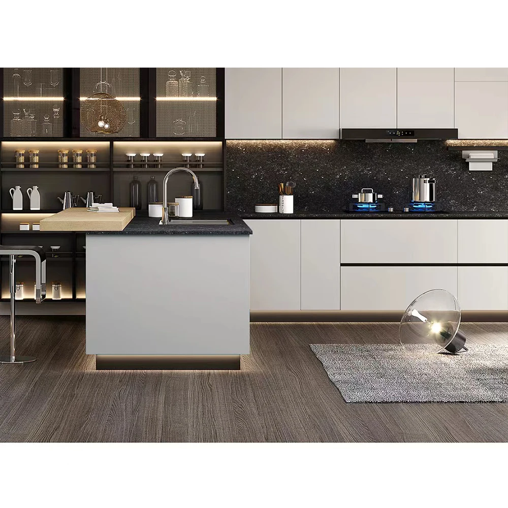 Boloni Custom Simple European Style Kitchen Furniture Designs kitchen cabinet modern modular