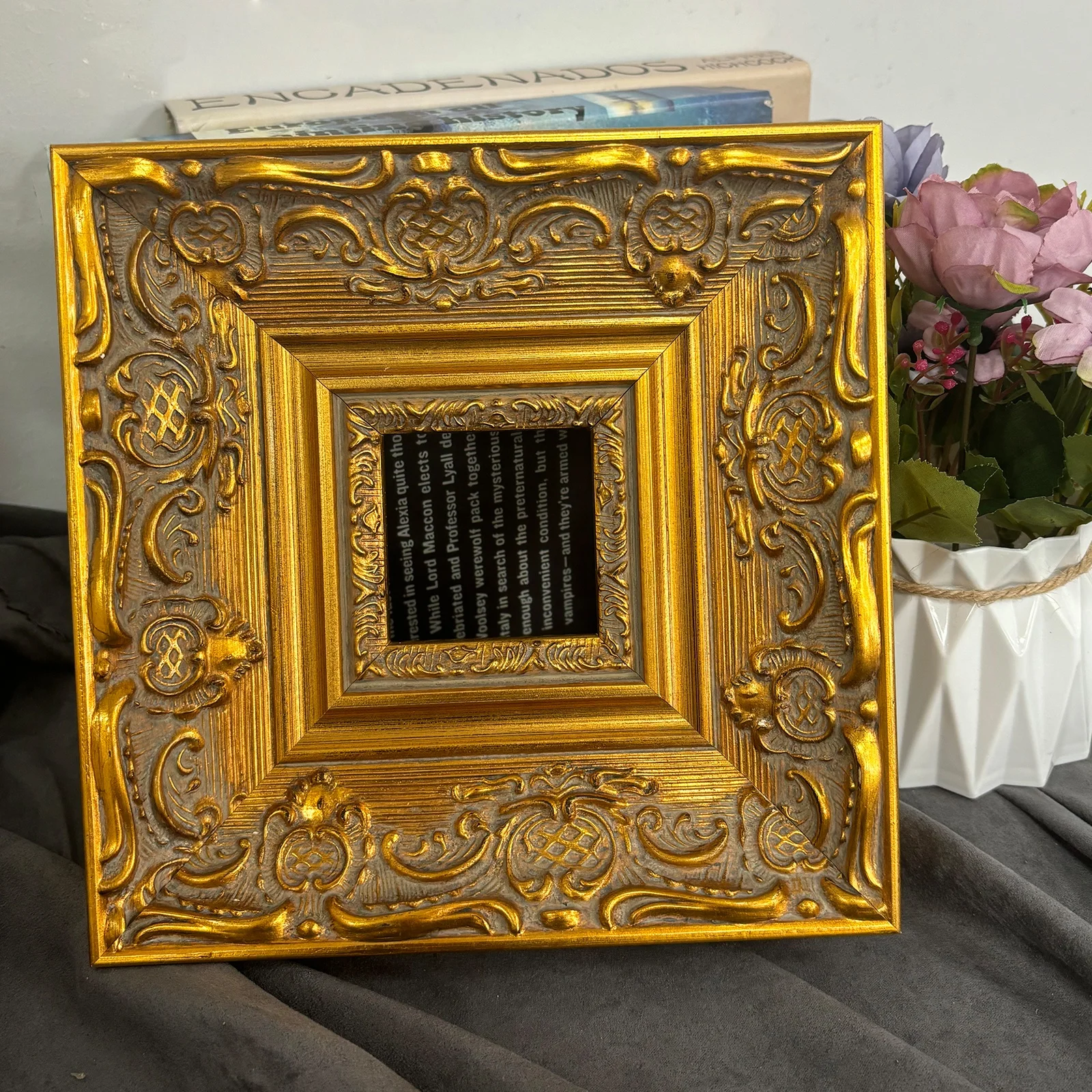 HOT Selling wood customized size picture frame photo frame for wall decoration