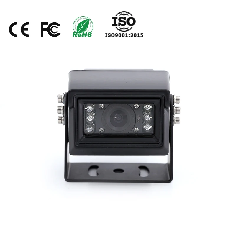 24v universal full hd car dash mine truck 1080p flip camera 2 4 6 10 pin reverse aid camera kit with alarm and night vision