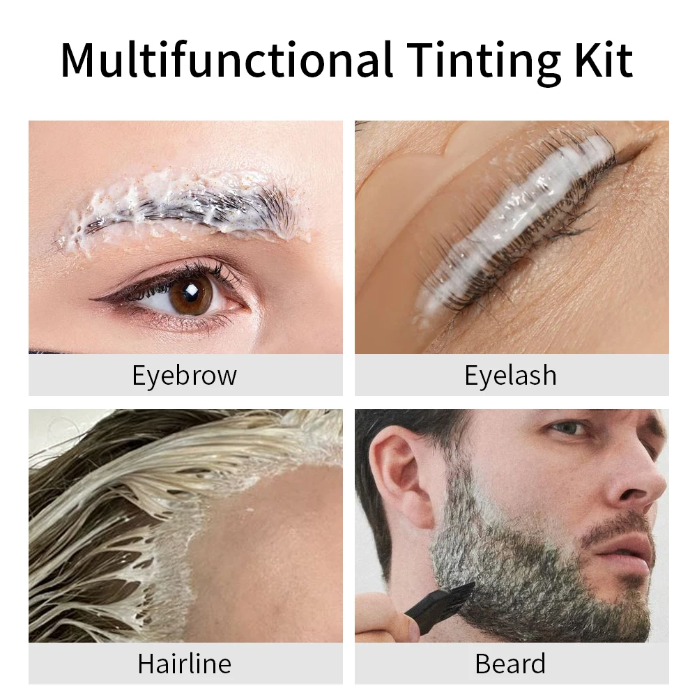Hot Sale Eyebrow Enhancers Brow Stain Tinted Eyebrow Gel Brow And Eyelash Tint Long Lasting Professional Eyebrow Tint Dye Kit