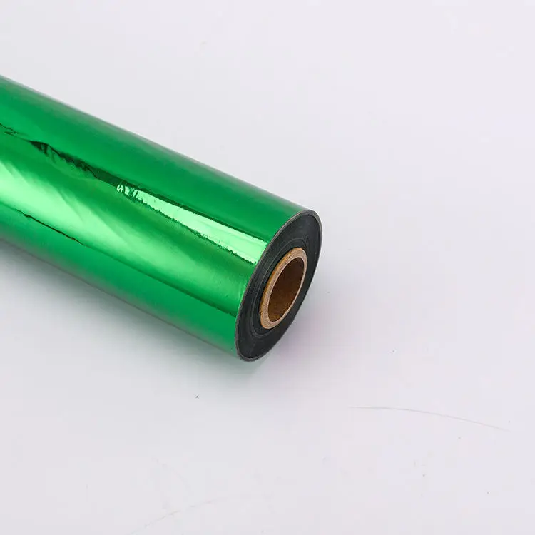 Custom aluminium film roll blue laminated film pet film laminated with metal foil