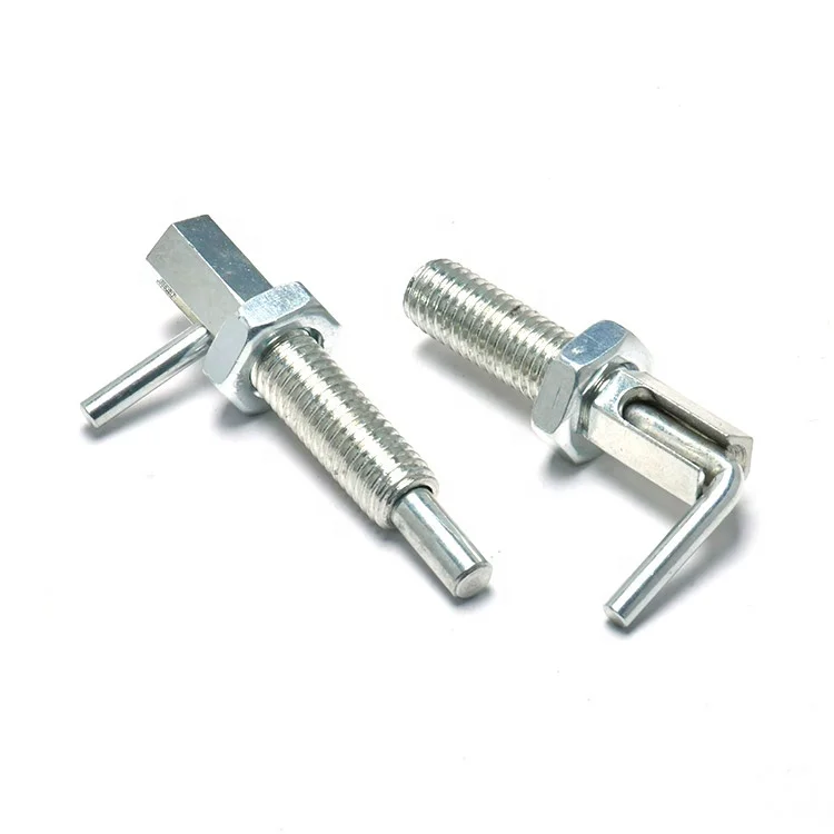 High Quantity Carbon Steel SS304 Hexagon Head L Handle Turn Locking Indexing Plunger