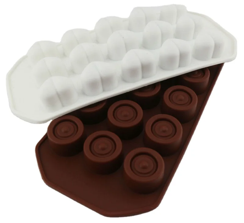 Flexible 15-Cup DIY Chocolate Moulds London Chocolate