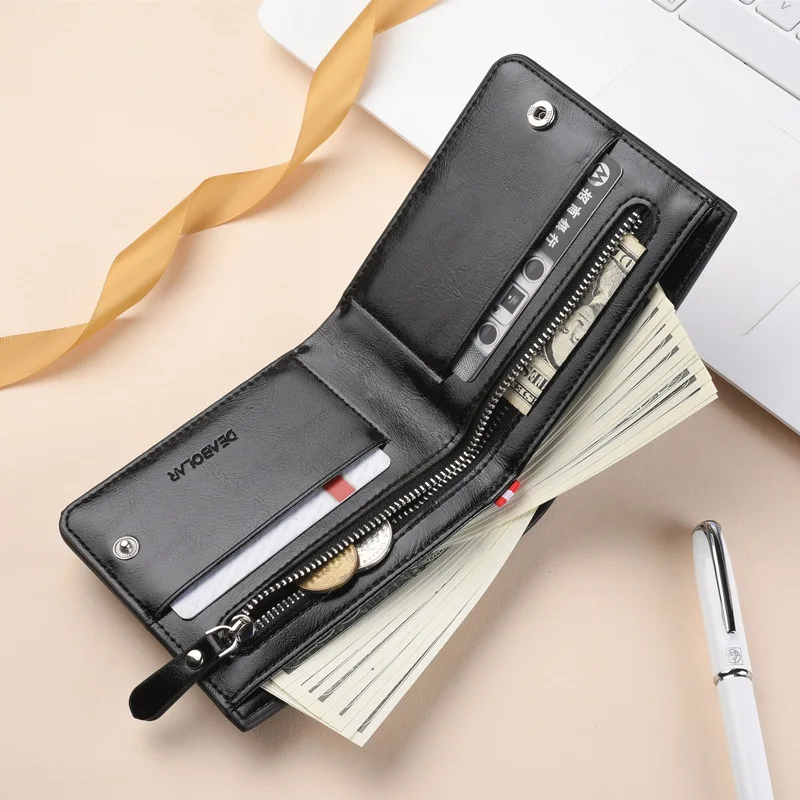 Wholesale new wallet short vertical ,  Zipper Wallet multi function  wallet