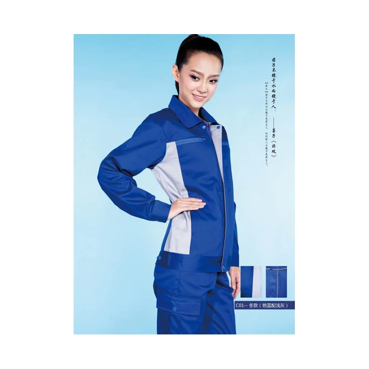 
Most popular Classic Design Comfortable Factory Workers Spring and Autumn work clothes Uniform 