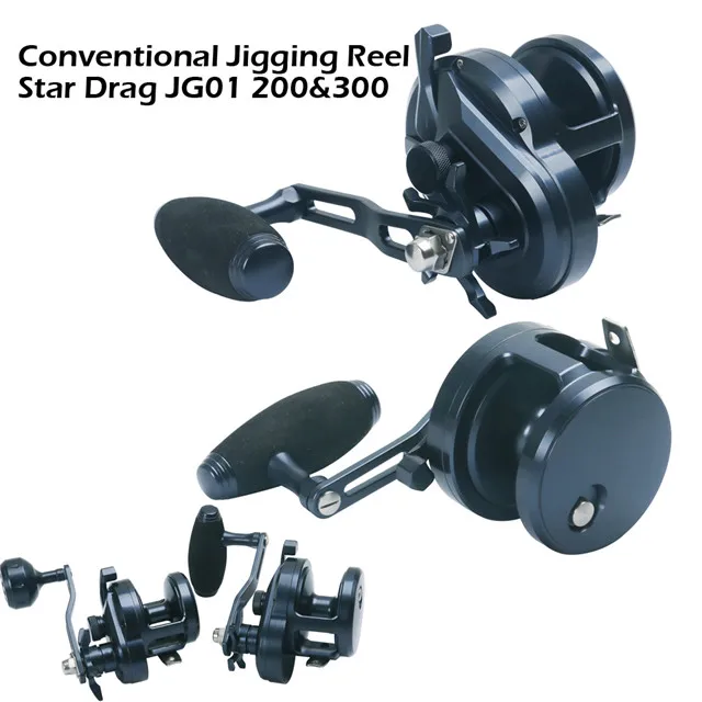 Conventional star drag slow jigging reels jigging reel