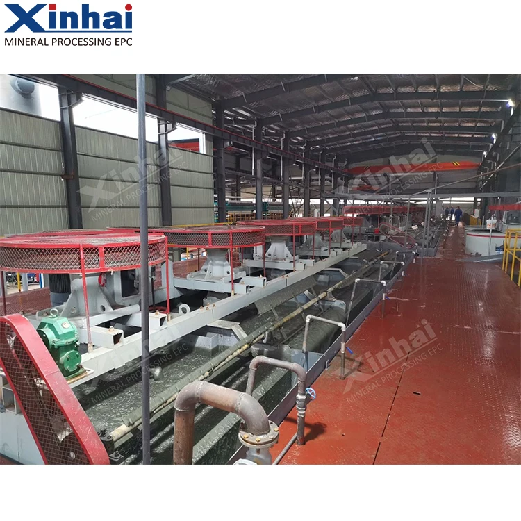 Lead Zinc Flotation Cell/Copper Ore Mineral Processing Production Line/Copper Flotation Plant