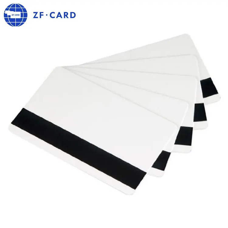 White Blank Lo-co Magnetic Card MIFARE(R) Classic 4K+ T5577 Combi Card