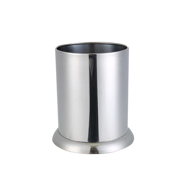 Stainless Steel Utensils Holder Cutlery Drying Rack Fork Spoon Drain Holes Straw Organizer kitchen container