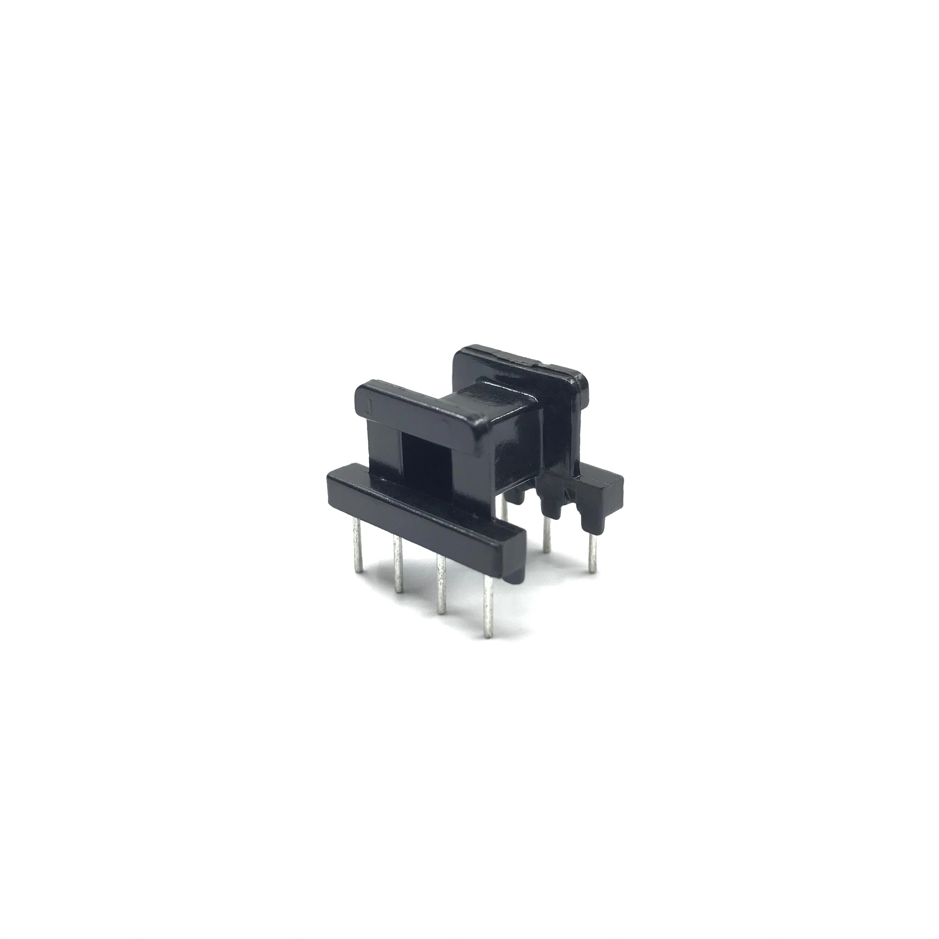 EE1908 bobbin pin 4+4 Black horizontal electronic transformer