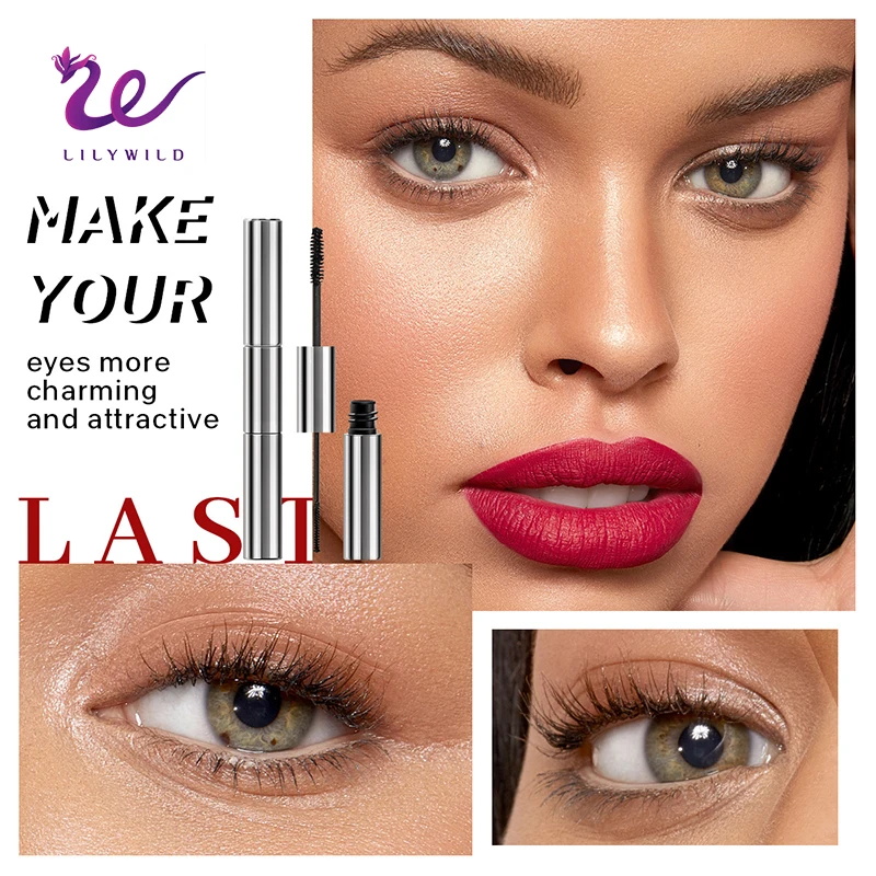 Wholesale Private Label Natural Mascara Gold Waterproof Vegan Private Label Organic Mascara