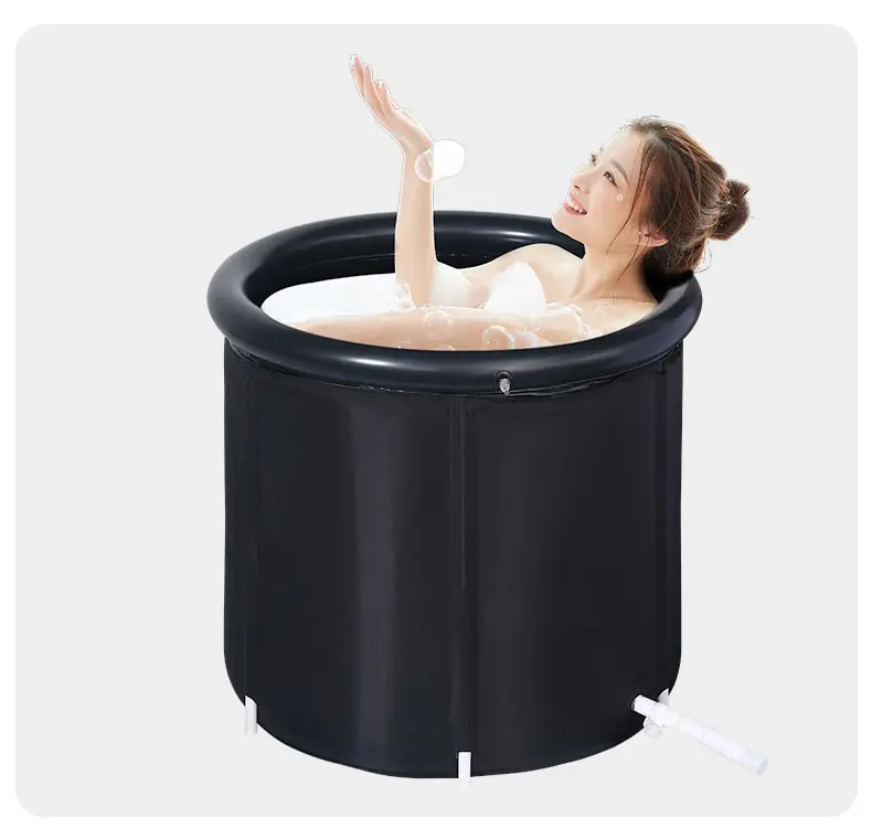 Custom Logo Cold Plunge Ice Barrel Bath Sale Inflatable Bathtub for Adults with Low Price Inflatable Ice Bathtub