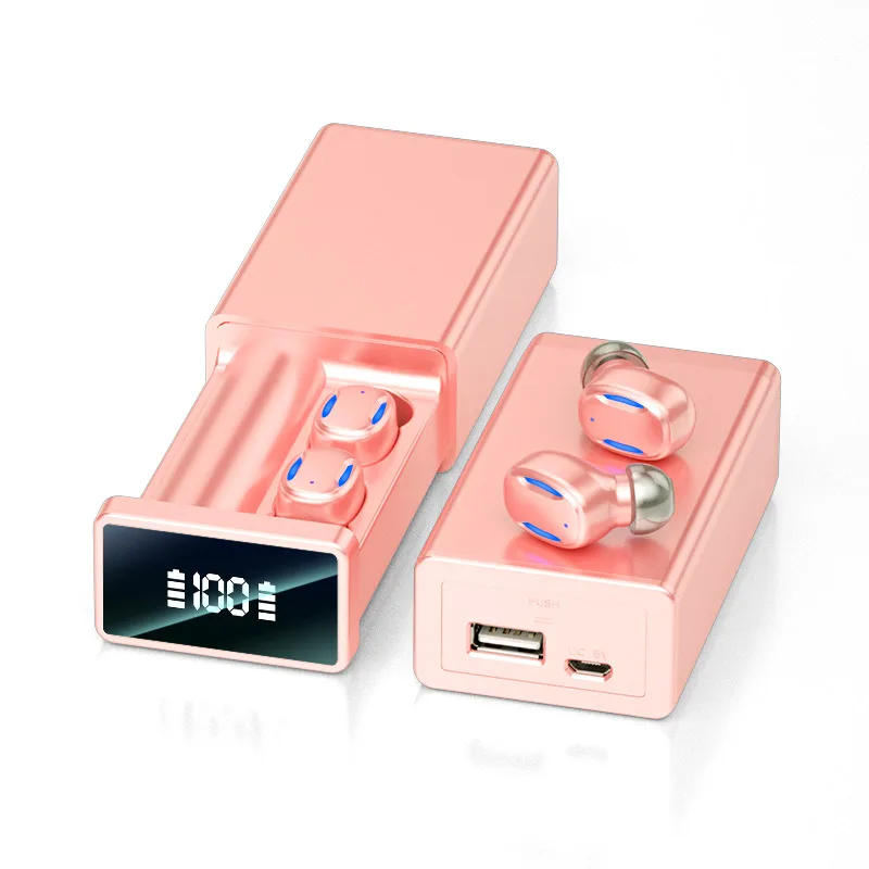 New HIFI Stereo Auto Pairing Wireless Headphone TWS audifonos Noise Cancelling Earphone Earbuds In-ear Earphone Wireless