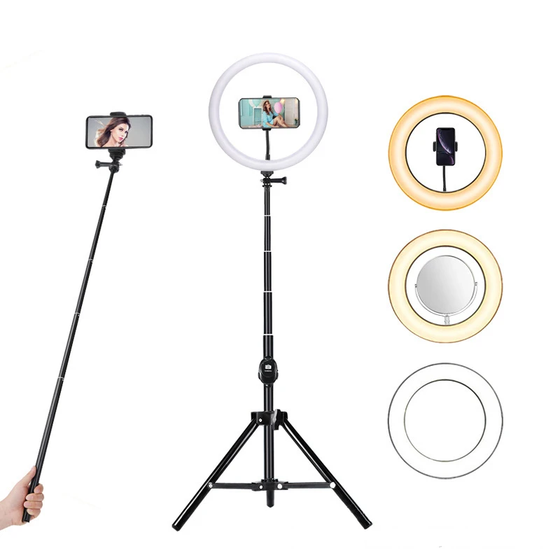 
Beauty led ring light mobile phone selfie photography ring fill live light 