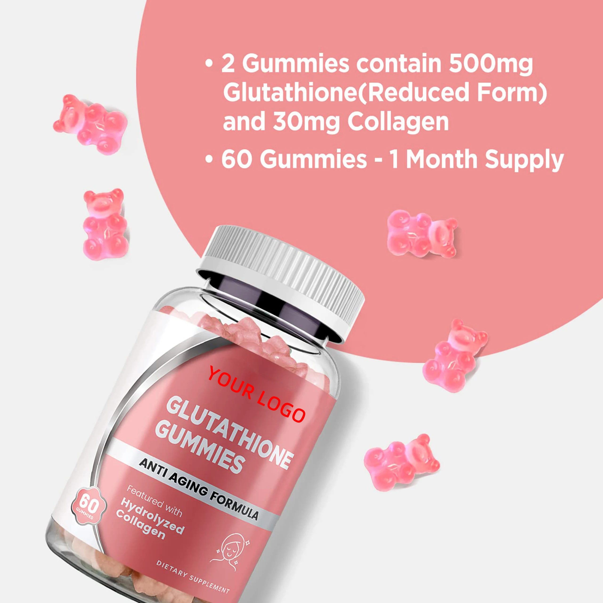Glutathione Gummies For Unclouded GMP Verified and upheld Gluten-free snacks Herb-fueled With skin whitening gummies