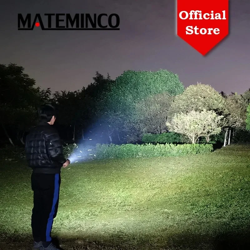 Mateminco MT18X 21000lm 871m Type-C USB Fast Charging Power Bank Lantern EDC Self Defense Anduril Firmware LED Flashlight