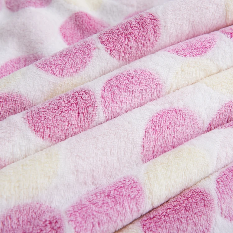 
The Dot Pattern Newborn Gift Monthly Baby Milestone Blanket Kids Swaddle Photo Blanket 