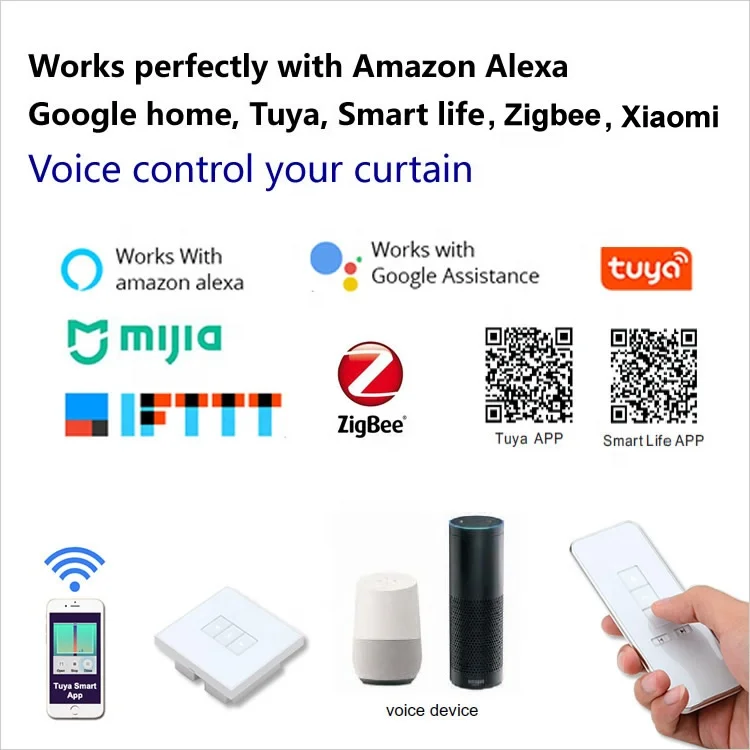 Xiaomi mijia aqara умный wifi моторизованный контроллер трека zigbee скользящий Интеллектуальный автоматизированный Аккумуляторный