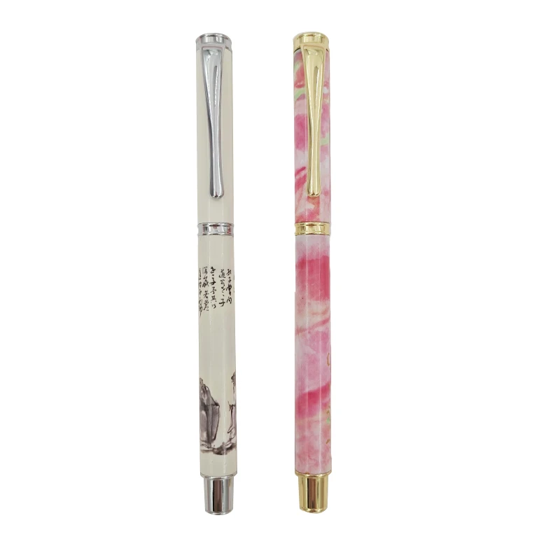 Smart Best Colourful Ballpoint Pens Hot Sale Custom Wholesale High Quality School Office Metal Novelty Pens Reynolds Pen 0.38 Mm