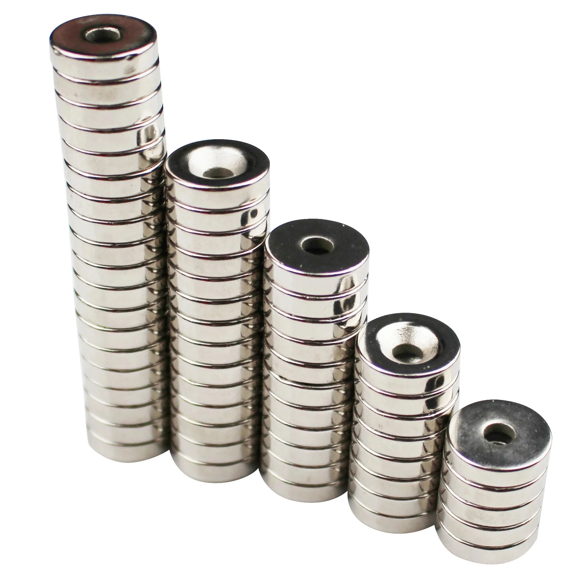Round Magnet 20x5 15x5 10x5mm Neodymium Magnet Permanent NdFeB Super Strong Powerful Magnets