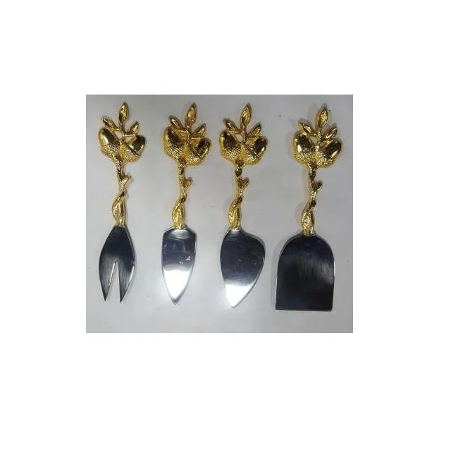 Fresh Arrival Stainless Steel Knot Handle Cutlery Set With Designer Handles  Whole Sale Metal Flatware for Home and Hotels