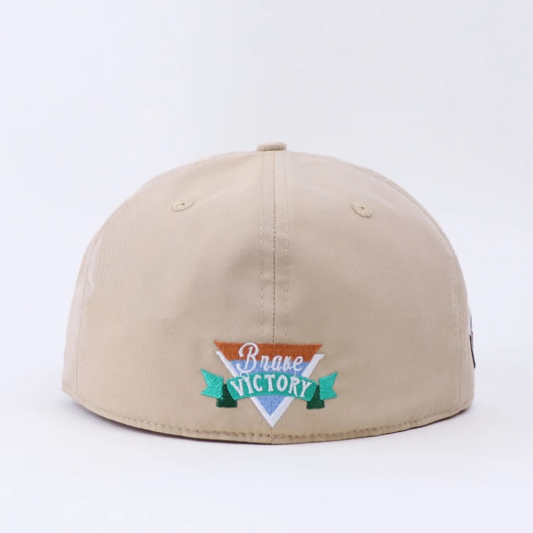 fitted snapback cap 3d embroidery custom gorras snapback hip hop two tone snapback