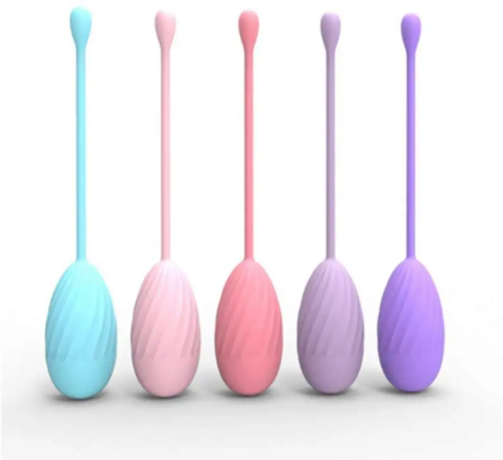 Silicone Egg Shape Weight Ball Kegel Exercises Ball For Women Vagina Control Training