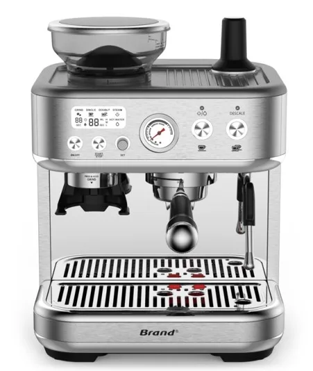 top rated commercial coffee maker with grinder electric espresso maker and grinder pourover coffee brewer with frother