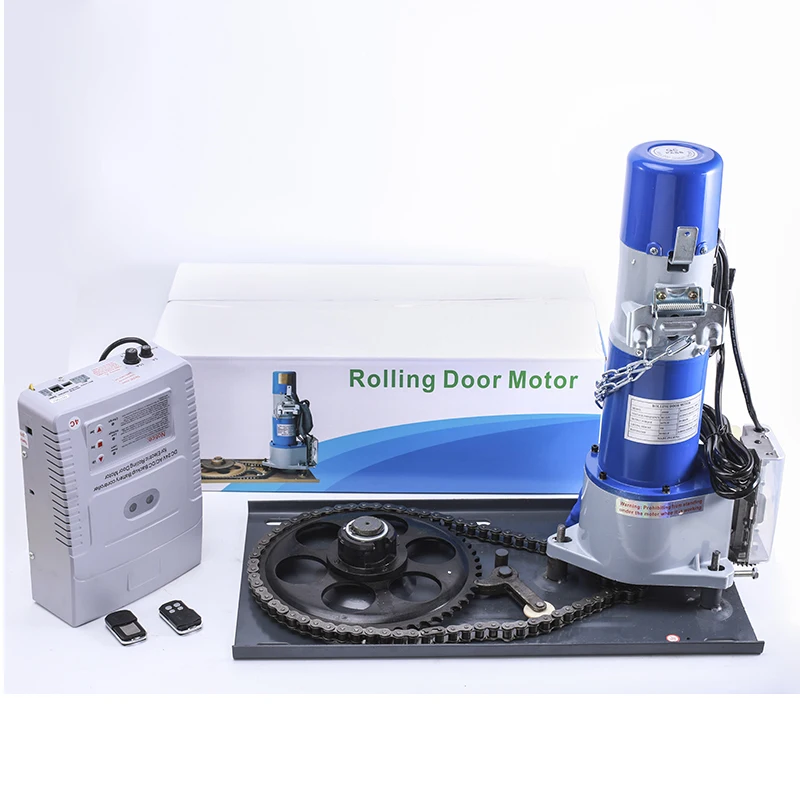 DC 800kg fujian nice remote control electric  central door motor rolling door motor smart for roller shutter door machine