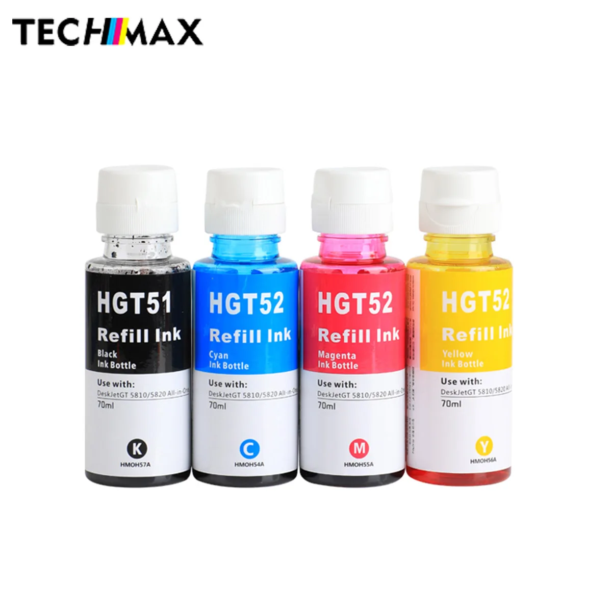 Bottle Hp Bulk Dye Gt51 Gt52 Ink Hp Ciss Printer Ink for HP Deskjet GT Series Inkjet Printer