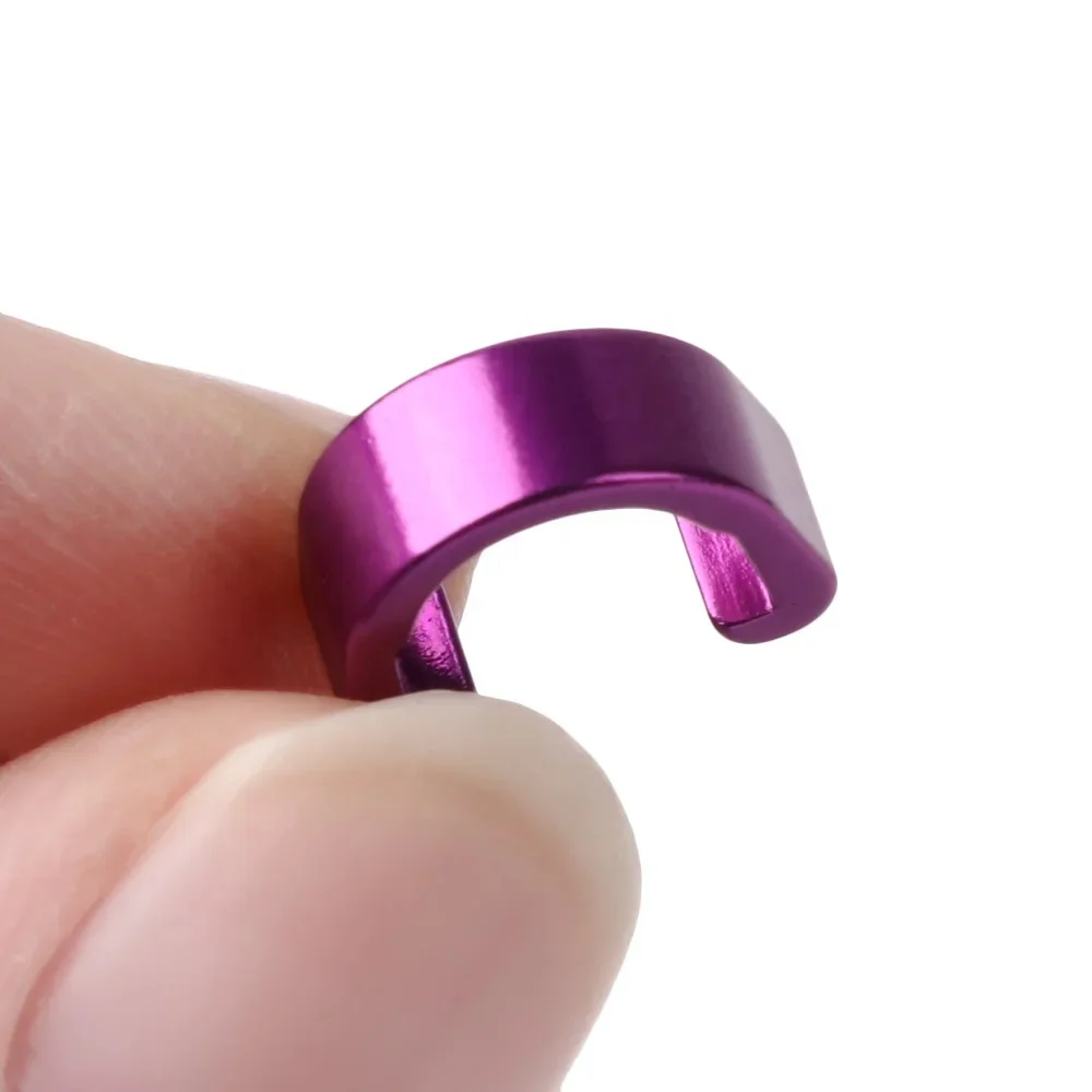 1Pcs Bicycle Brake Cable/Derailleur Line Buckle Tubing Cable C-Clip Aluminum Alloy Fixed Clamp Clips MTB Road Bike