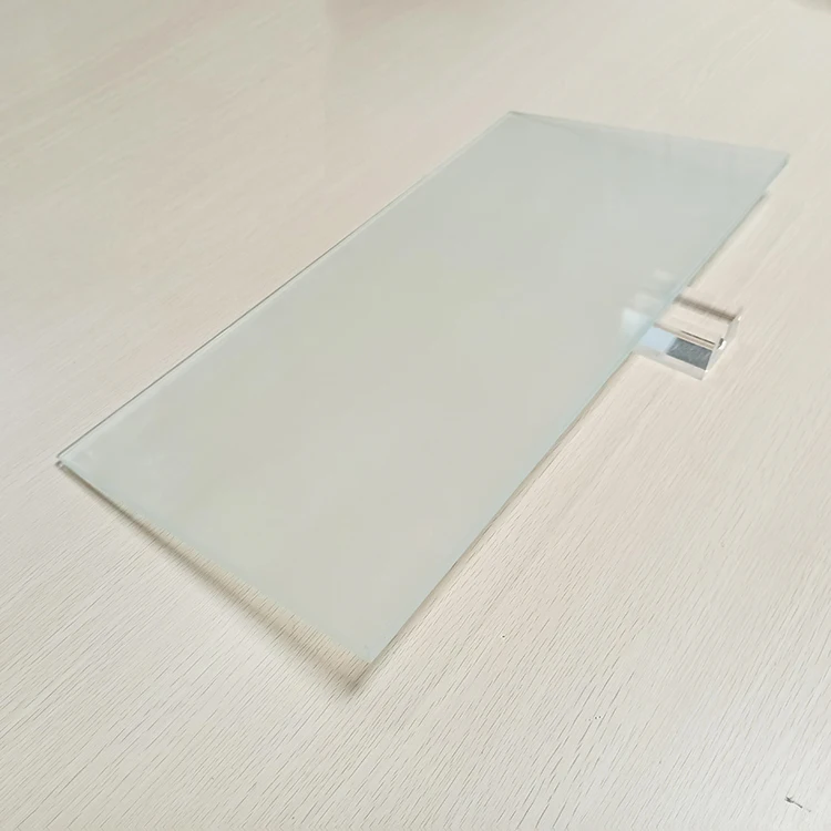 Factory cheap price 6mm 8mm 10mm frosted tempered chemical sandblasting acid etched toughened safety waterproof  privacy glass