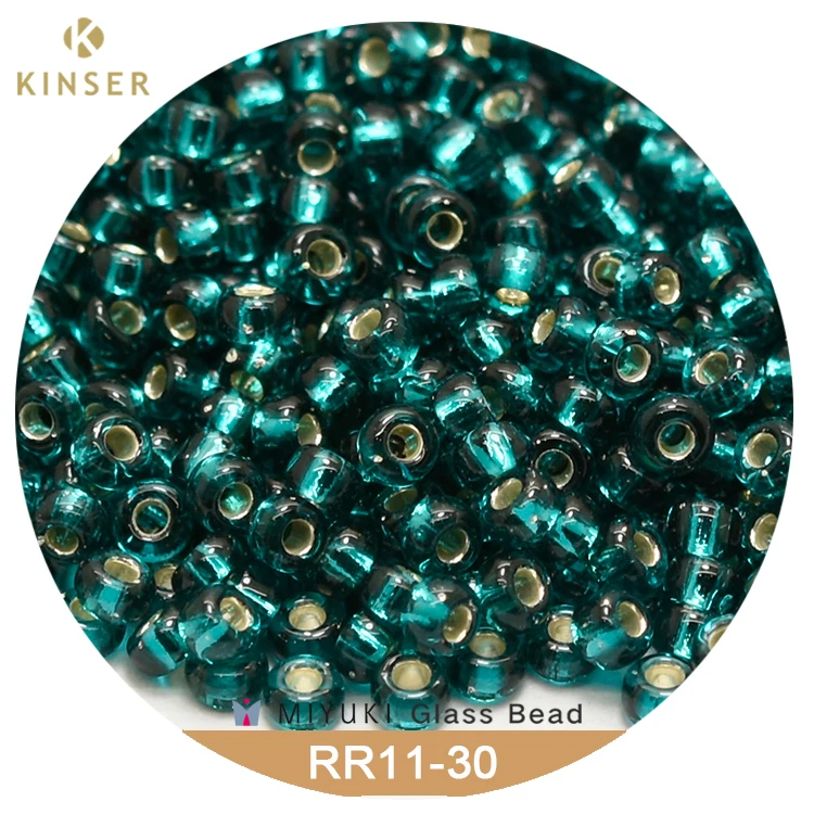 Miyuki Round Rocailles 11/0 Beads 2 mm [21Color Silver-Lined 1 ]10g pack